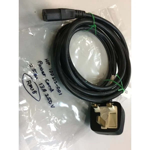 32ccf192fada63eed8a77d303fc92cec.webp Cable Power cord HP 100613 001 plug 2m