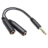 58106ce949c1b250be37617108dbb86a.webp 20CM Mic 6mm male to female 1 to 2 audio adapter cable Mic adapter