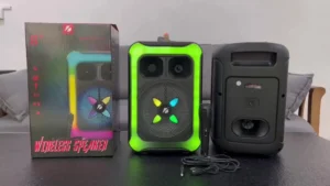 KTS 1727 20 cm Wireless Speaker Bluetooth Speaker USB Memory Card FM