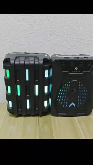 KTS 1722  KTS 1097 Wireless Portable Bluetooth Speaker With Led Light Support Mic FM USB TF CARD KTS1080