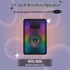 KTS 1575 KTS1202S 30 cm Wireless Portable Bluetooth Speaker With Led Light  Radio Sd card  USB