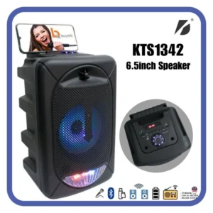 KTS 1342 6 12 cm Wireless Speaker Bluetooth Speaker USB Memory Card FM