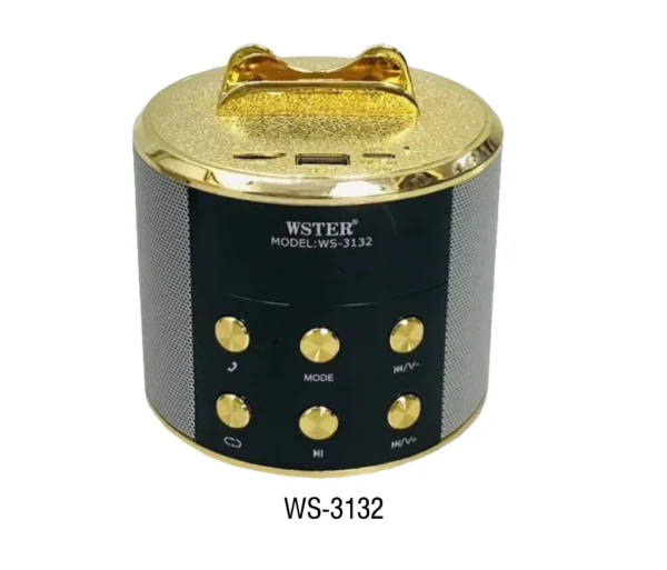 WS 3132 TWS WIRELESS SPEAKER PORTABLE SPEAKER BLUETOOTH OUTDOOR Speaker FM RADIO TWS SPEAKER