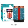 WS 1853 TWS WIRELESS SPEAKER PORTABLE SPEAKER BLUETOOTH OUTDOOR Speaker FM RADIO TWS SPEAKER