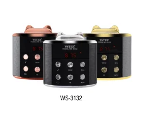WS 3132 TWS WIRELESS SPEAKER PORTABLE SPEAKER BLUETOOTH OUTDOOR Speaker FM RADIO TWS SPEAKER