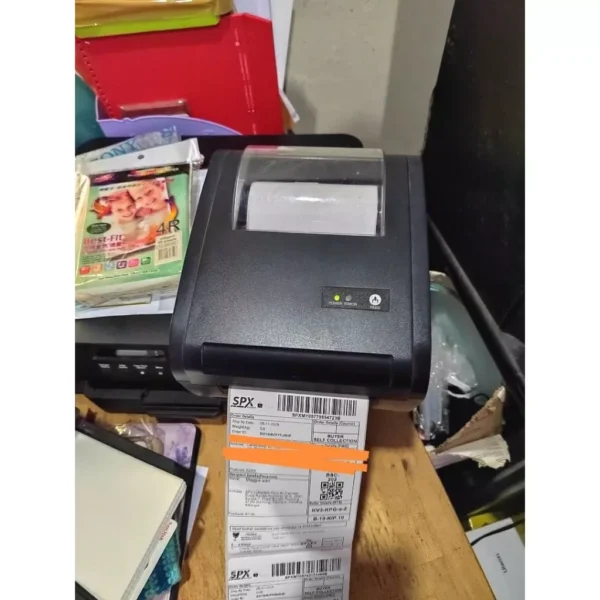 my-11134207-820lh-mgw771odrkzx62.webp POS 9210 L Bluetooth Barcode Thermal Label Printer with Power Adapter and USB Cable